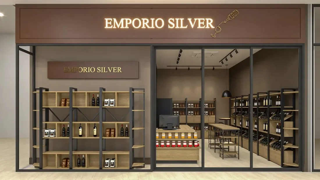 Empório Silver — obra da Ramos Construtora & Reformas em Shopping Plaza Campos Gerais — Ponta Grossa/PR